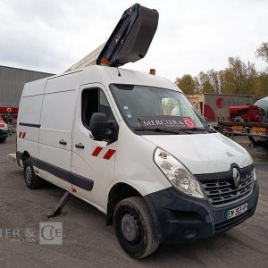 RENAULT MASTER III PHASSE 2 L2H2 2.3 DCI 16V 130 CV AVEC NACELLE KLUBB K26 – 10 M –  EM-363-HP