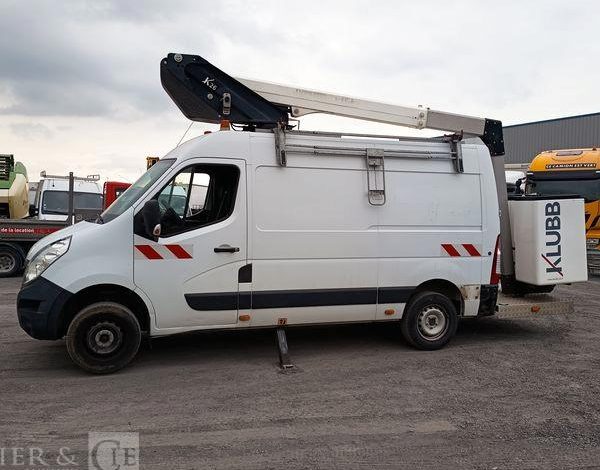 RENAULT MASTER III PHASSE 2 L2H2 2.3 DCI 16V 130 CV AVEC NACELLE KLUBB K26 – 10 M –  EM-363-HP