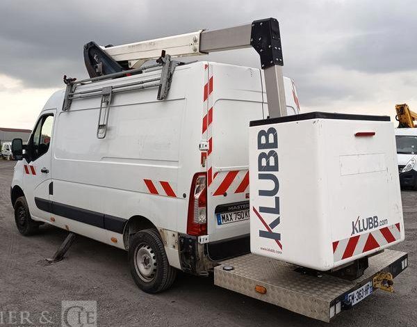 RENAULT MASTER III PHASSE 2 L2H2 2.3 DCI 16V 130 CV AVEC NACELLE KLUBB K26 – 10 M –  EM-363-HP