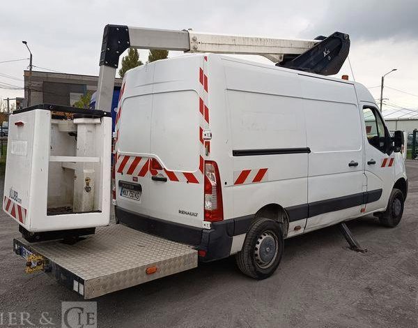 RENAULT MASTER III PHASSE 2 L2H2 2.3 DCI 16V 130 CV AVEC NACELLE KLUBB K26 – 10 M –  EM-363-HP