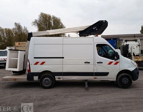 RENAULT MASTER III PHASSE 2 L2H2 2.3 DCI 16V 130 CV AVEC NACELLE KLUBB K26 – 10 M –  EM-363-HP