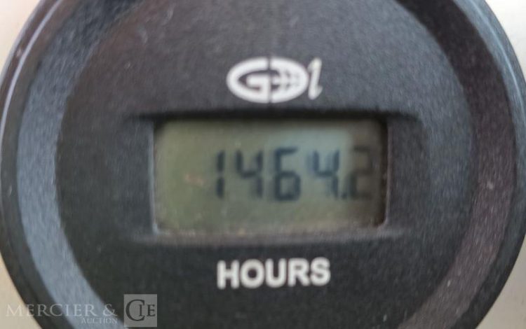 NISSAN NT400 AVEC NACELLE COMET 30FT00003 16M – 1464 HEURES – 37910 KMS – ANNEE 2017 BLEU EP-833-BD