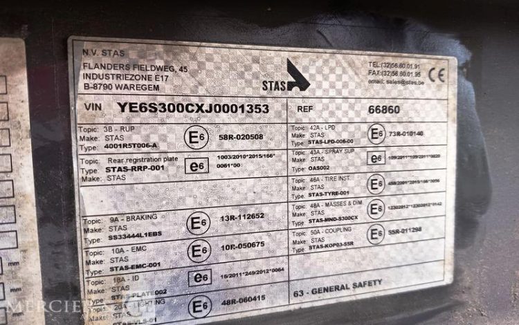 STAS SMREM S300CX 2018  EY-620-MJ