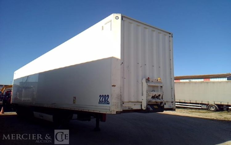 KRONE SEMI REMORQUE HAYON 3 ESSIEUX  FB-110-BQ