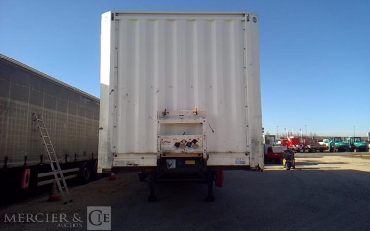 KRONE SEMI REMORQUE HAYON 3 ESSIEUX  FB-110-BQ