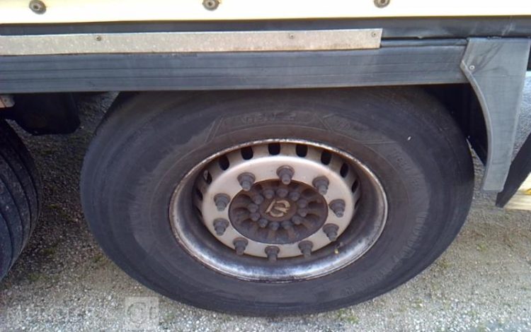 KRONE SEMI REMORQUE HAYON 3 ESSIEUX  FB-110-BQ