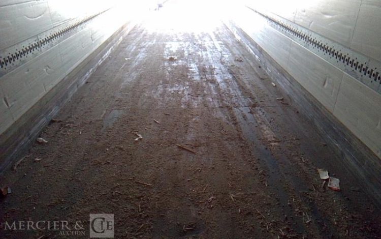 KRONE SEMI REMORQUE HAYON 3 ESSIEUX  FB-110-BQ