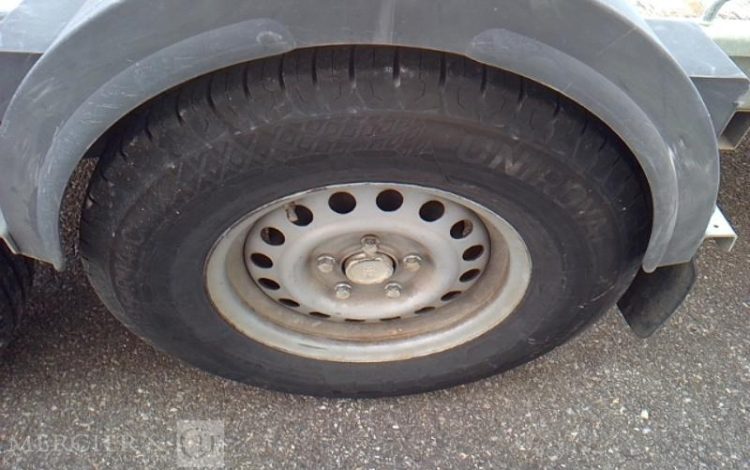 HUBIERE REMORQUE PORTE ENGIN 2 ESSIEUX PTAC 3T5 ALU FB-649-PQ