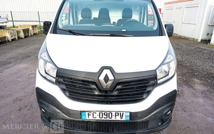 RENAULT TRAFIC III Fourgon L1H1 1000 1.6 dCi 16V Energy 125 cv – DIESEL – ANNEE 2018 BLANC FC-090-PV