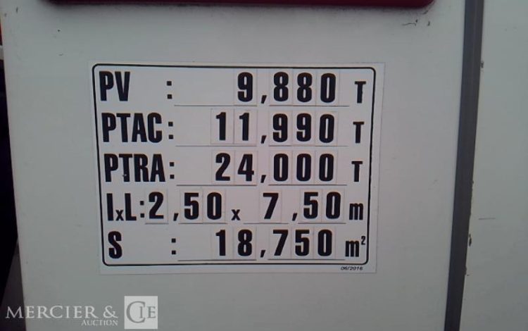 RENAULT MASTER FOREUSE GRUE D12 RISA  FF-224-PB