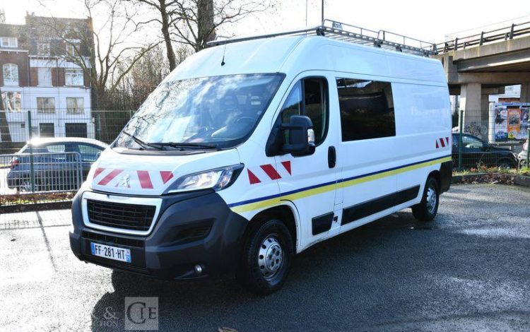PEUGEOT BOXER FOURGON 335 L3H2 DOUBLE CABINE 2.0 HDI 130ch BLANC FF-281-HT