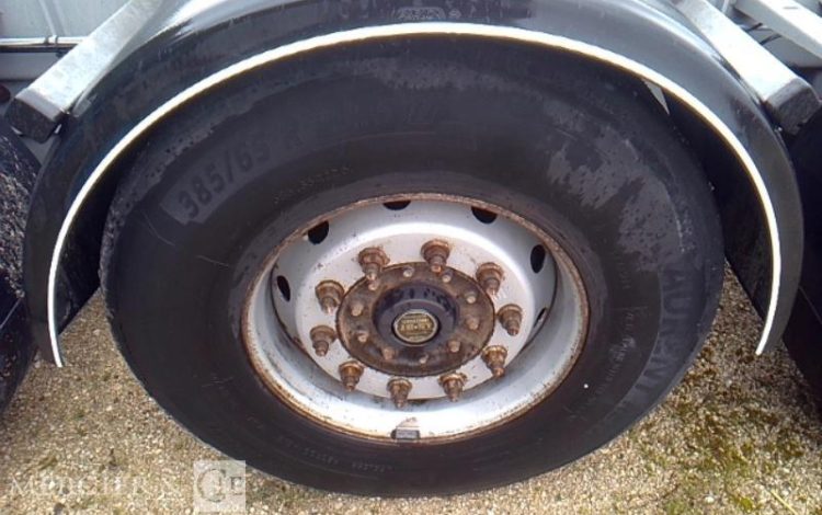 FRUEHAUF SEMI REMORQUE PORTE CONTAINER 3 ESSIEUX PTAC 38T GRIS FH-603-DL