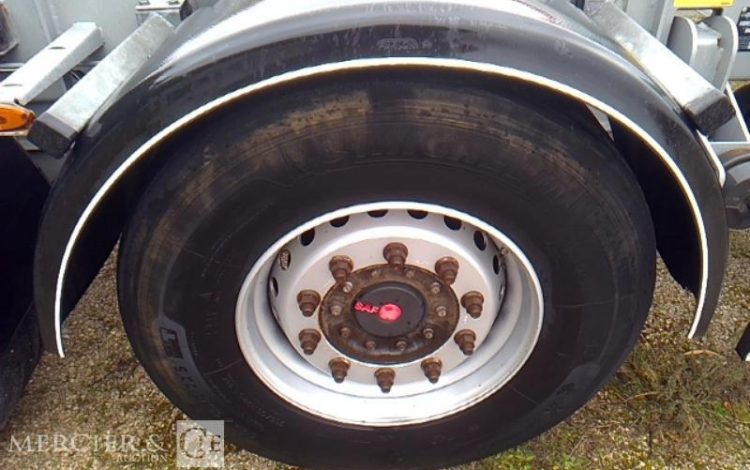 FRUEHAUF SEMI REMORQUE PORTE CONTAINER 3 ESSIEUX PTAC 38T GRIS FH-603-DL