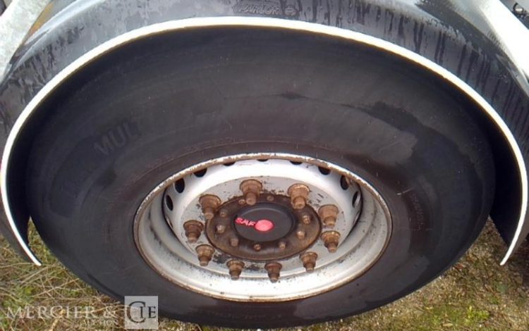 FRUEHAUF SEMI REMORQUE PORTE CONTAINER 3 ESSIEUX PTAC 38T GRIS FH-603-DL