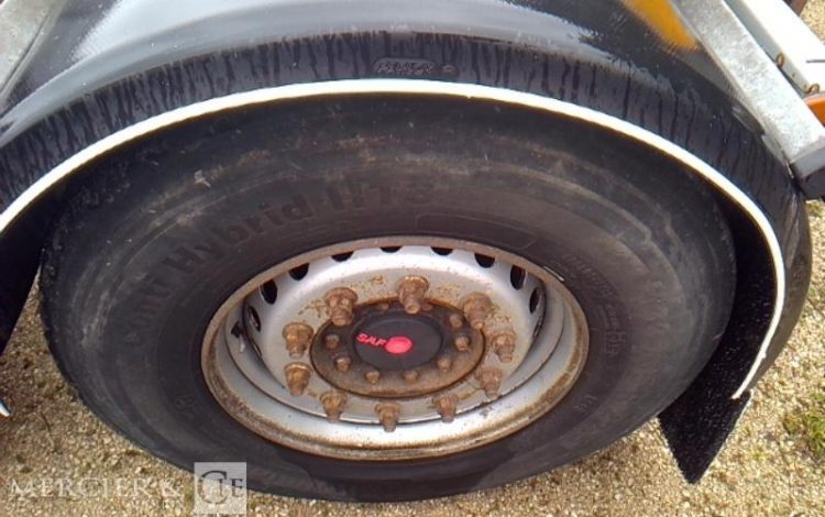 FRUEHAUF SEMI REMORQUE PORTE CONTAINER 3 ESSIEUX PTAC 38T GRIS FH-603-DL