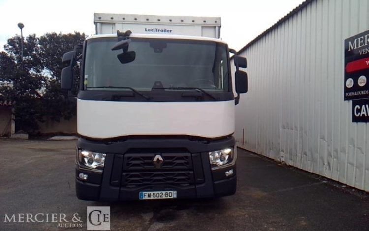 RENAULT PORTEUR T380 DTI11 BACHE HAYON 4X2 PTAC 19T GRIS FM-502-BD