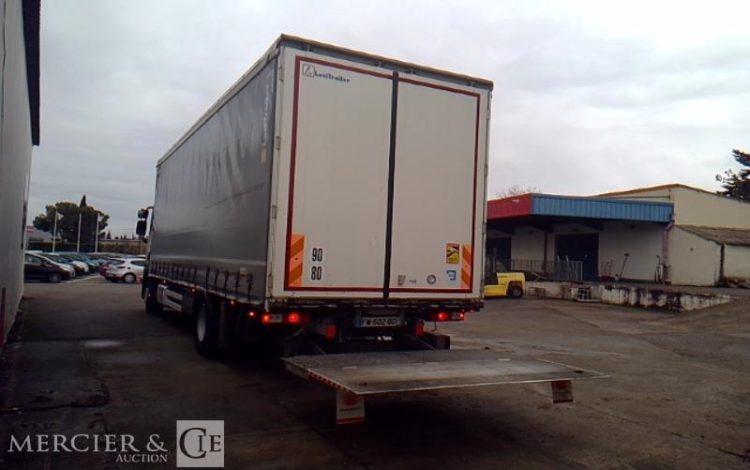 RENAULT PORTEUR T380 DTI11 BACHE HAYON 4X2 PTAC 19T GRIS FM-502-BD