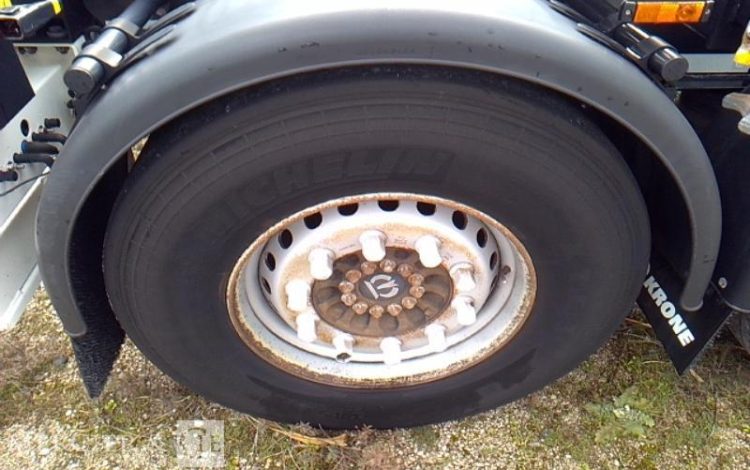 GENERIQUE SEMI REMORQUE PORTE CONTAINER 3 ESSIEUX PTAC 38T NOIR FN-095-TY