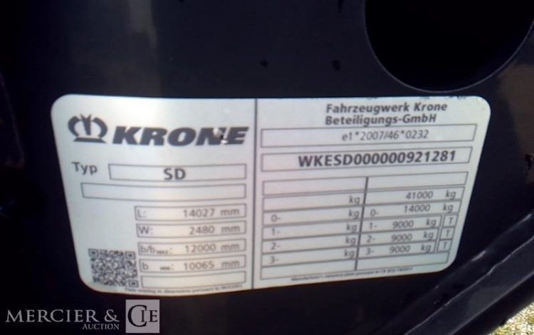 GENERIQUE SEMI REMORQUE PORTE CONTAINER 3 ESSIEUX PTAC 38T NOIR FN-095-TY