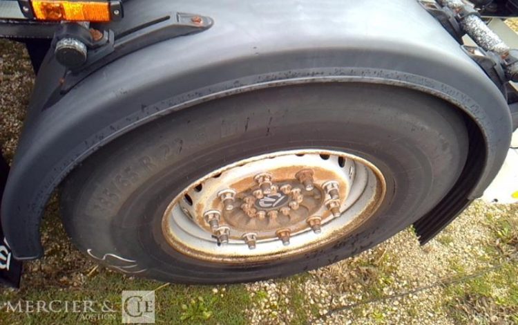 GENERIQUE SEMI REMORQUE PORTE CONTAINER 3 ESSIEUX PTAC 38T NOIR FN-095-TY