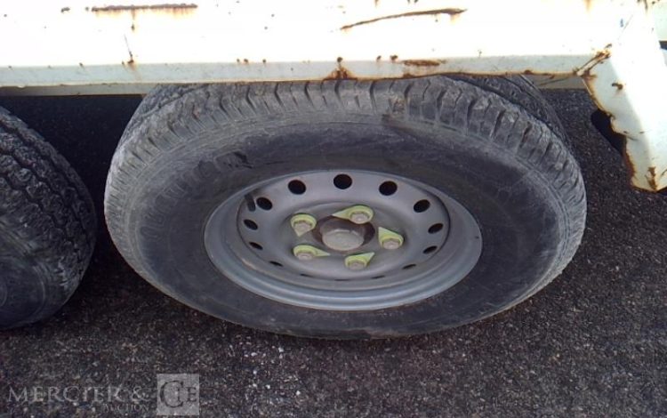 GOURDON REMORQUE PORTE ENGIN 2 ESSIEUX PTAC 3T5 BLANC FR-342-GS