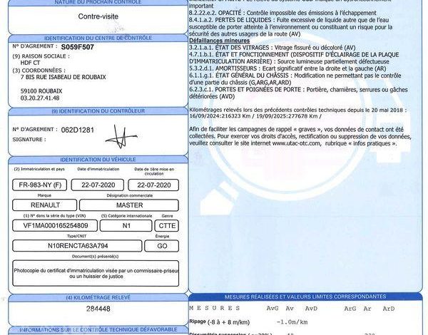 RENAULT MASTER F3500 L2H2 2.3 DCI 150ch GRAND CONFORT BLANC FR-983-NY