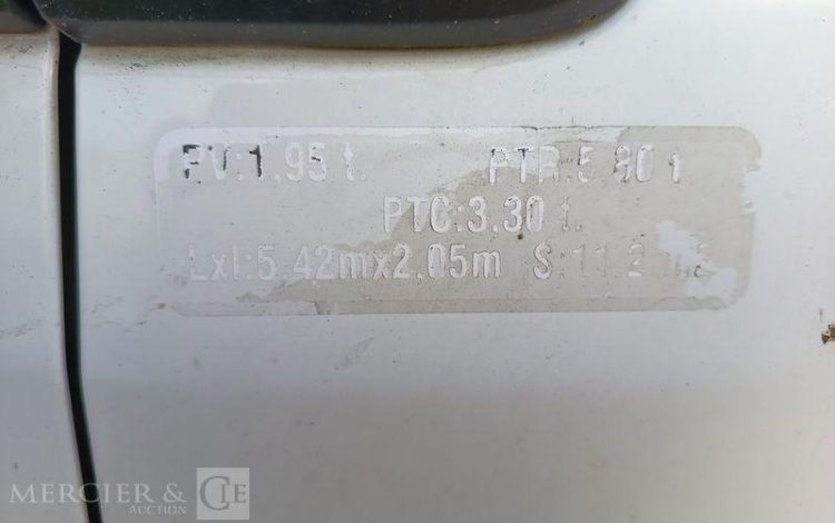 CITROEN JUMPER II Phase 3 Fourgon 33 L2H2 2.2 BlueHDi 16V  S&S 140 CV – ANNEE 2020 BLANC FS-141-HE