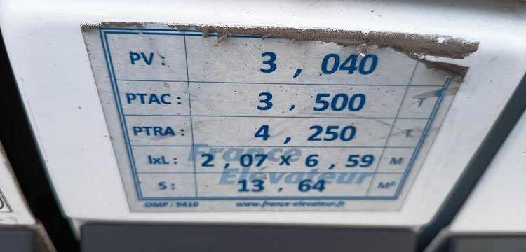 RENAULT MASTER L2H2 2,3 DCI AVEC  NACELLE 121F – 10 M  DIESEL – 764 HEURES  – ANNEE 2021 BLANC FW-090-XD