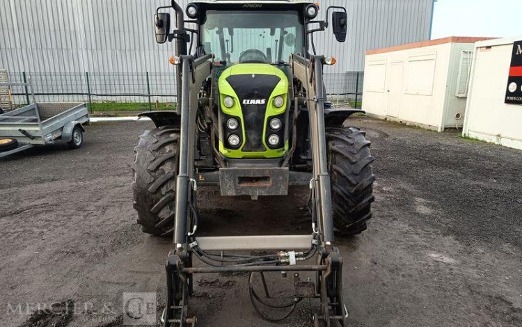 CLAAS TRACTEUR ARION 420 AVEC CHARGEUR FRONTAL MX A110 – 2570 HEURES ANNEE 2020  FW-334-GW