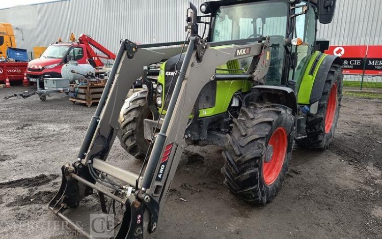 CLAAS TRACTEUR ARION 420 AVEC CHARGEUR FRONTAL MX A110 – 2570 HEURES ANNEE 2020  FW-334-GW