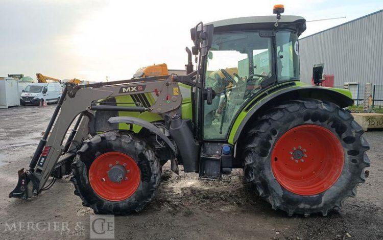 CLAAS TRACTEUR ARION 420 AVEC CHARGEUR FRONTAL MX A110 – 2570 HEURES ANNEE 2020  FW-334-GW