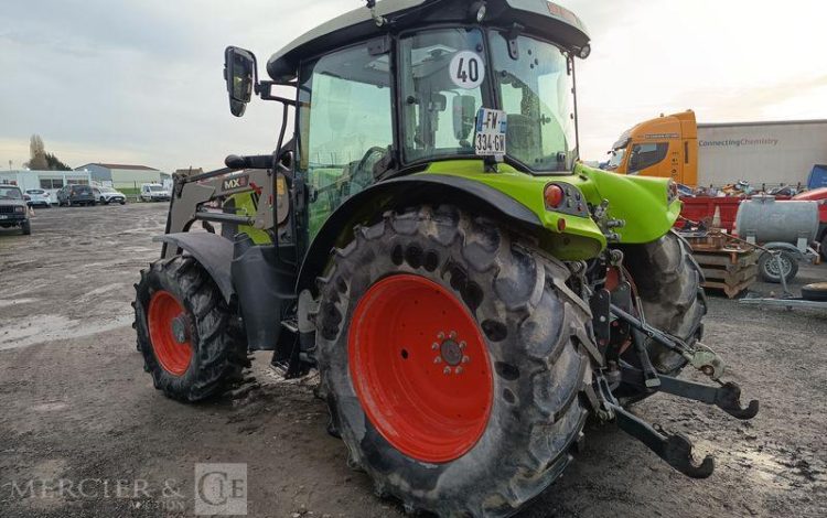 CLAAS TRACTEUR ARION 420 AVEC CHARGEUR FRONTAL MX A110 – 2570 HEURES ANNEE 2020  FW-334-GW