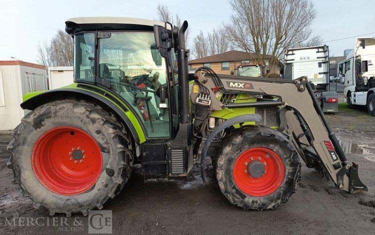 CLAAS TRACTEUR ARION 420 AVEC CHARGEUR FRONTAL MX A110 – 2570 HEURES ANNEE 2020  FW-334-GW