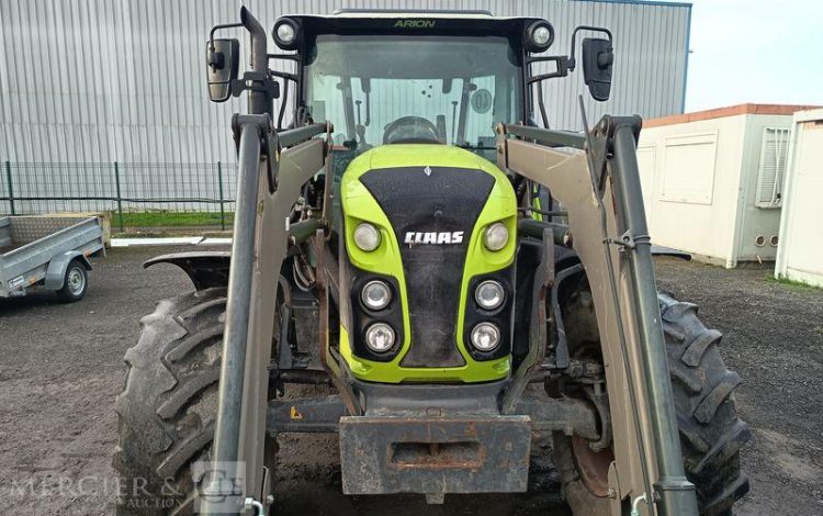 CLAAS TRACTEUR ARION 420 AVEC CHARGEUR FRONTAL MX A110 – 2570 HEURES ANNEE 2020  FW-334-GW