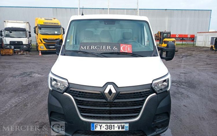 RENAULT MASTER BENNE AVEC COFFRE ACIER DIESEL  FY-381-VM