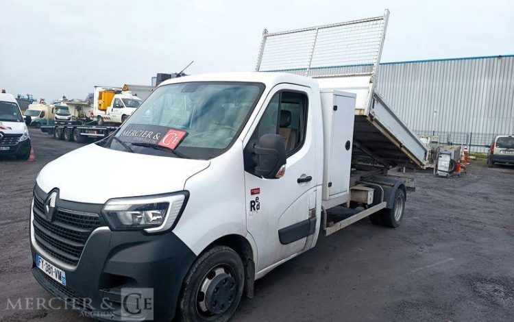 RENAULT MASTER BENNE AVEC COFFRE ACIER DIESEL  FY-381-VM