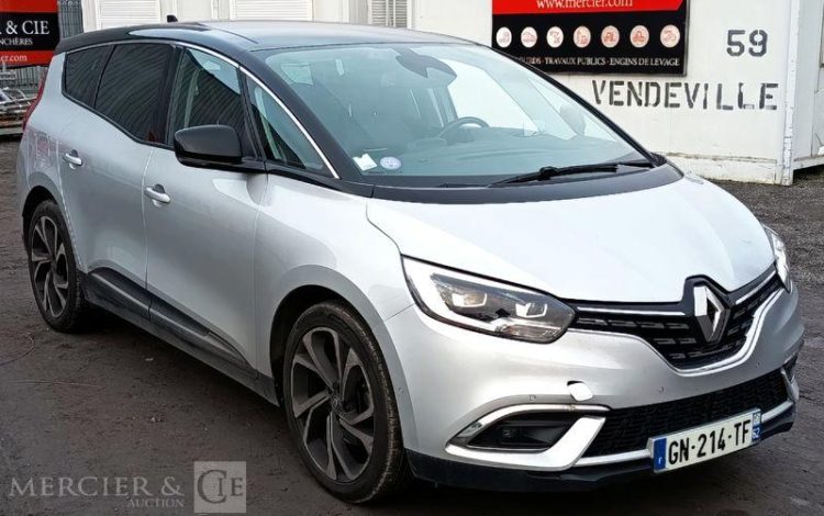 RENAULT Grand Scénic IV Phase 2 1.3 Tce 16V EDC7 158 cv Boîte auto GRIS GN-214-TF