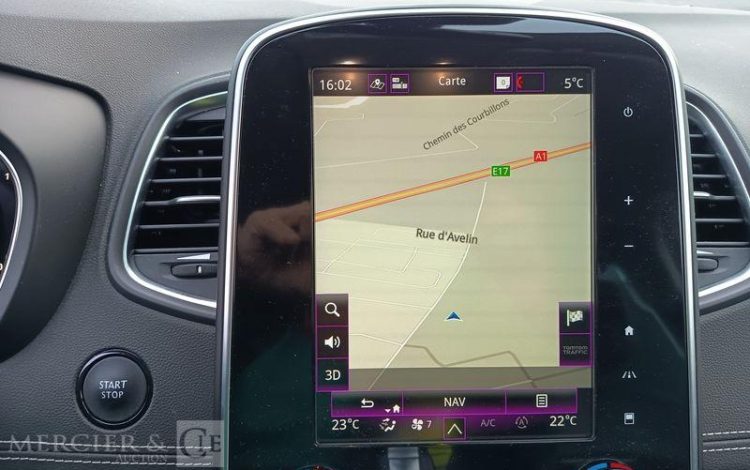 RENAULT Grand Scénic IV Phase 2 1.3 Tce 16V EDC7 158 cv Boîte auto GRIS GN-214-TF