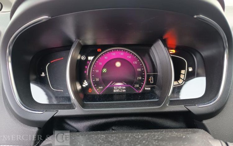 RENAULT Grand Scénic IV Phase 2 1.3 Tce 16V EDC7 158 cv Boîte auto GRIS GN-214-TF