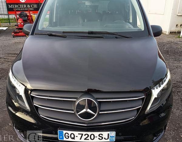 MERCEDES VITO 119 1.9 CDI 16V 9G-TRONIC 190CV BOITE AUTO – DIESEL – 56062 KMS – AN 2023 NOIR GQ-720-SJ