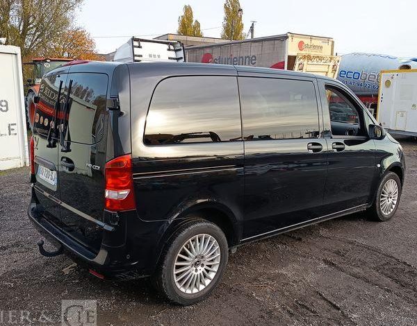 MERCEDES VITO 119 1.9 CDI 16V 9G-TRONIC 190CV BOITE AUTO – DIESEL – 56062 KMS – AN 2023 NOIR GQ-720-SJ