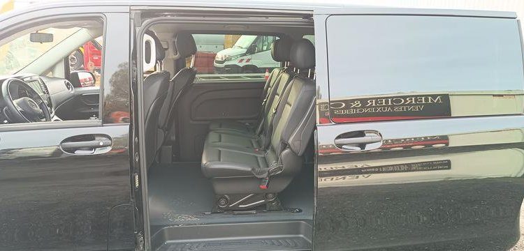 MERCEDES VITO 119 1.9 CDI 16V 9G-TRONIC 190CV BOITE AUTO – DIESEL – 56062 KMS – AN 2023 NOIR GQ-720-SJ