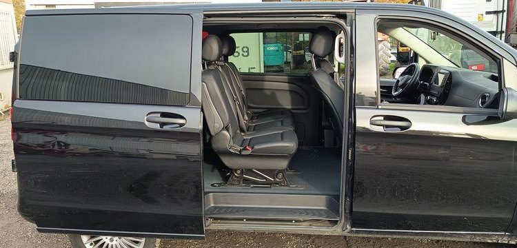 MERCEDES VITO 119 1.9 CDI 16V 9G-TRONIC 190CV BOITE AUTO – DIESEL – 56062 KMS – AN 2023 NOIR GQ-720-SJ