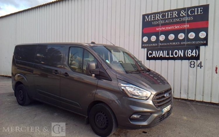 FORD TRANSIT CUSTOM 300 L2H1 2.0 ECOBLUE 130CH TREND BUSINESS GRIS GS-724-VC