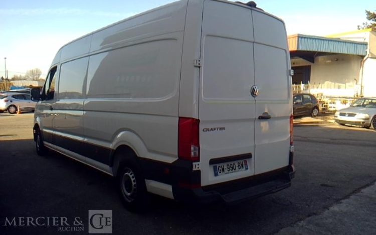 VOLKSWAGEN CRAFTER VAN 35 L4H3 14M3 TRACT 2.0 TDI 140CH BLANC GW-990-BW
