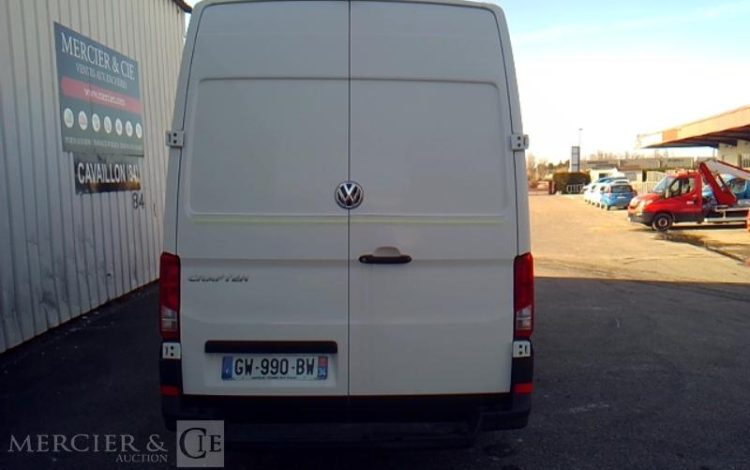 VOLKSWAGEN CRAFTER VAN 35 L4H3 14M3 TRACT 2.0 TDI 140CH BLANC GW-990-BW