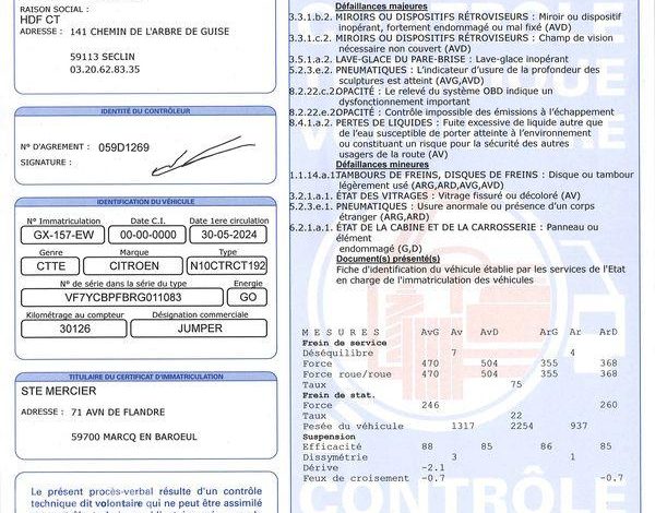 CITROEN JUMPER 2.2 BLUEHDI 140ch 35 L2H2 BLANC GX-157-EW