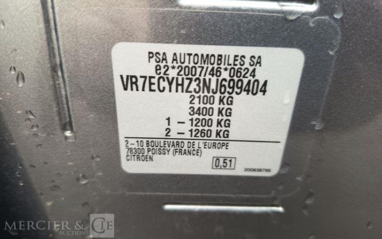 CITROEN BERLINGO 130 PMR  HB-446-HA