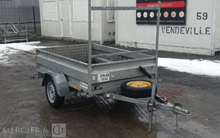 REMORQUE JARDINIERE 1 ESSIEU – PTAC 500 KGS  REM010163