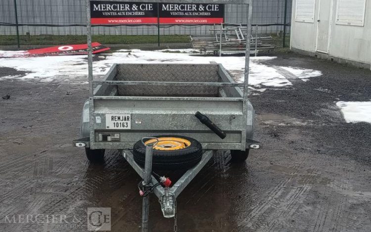 REMORQUE JARDINIERE 1 ESSIEU – PTAC 500 KGS  REM010163